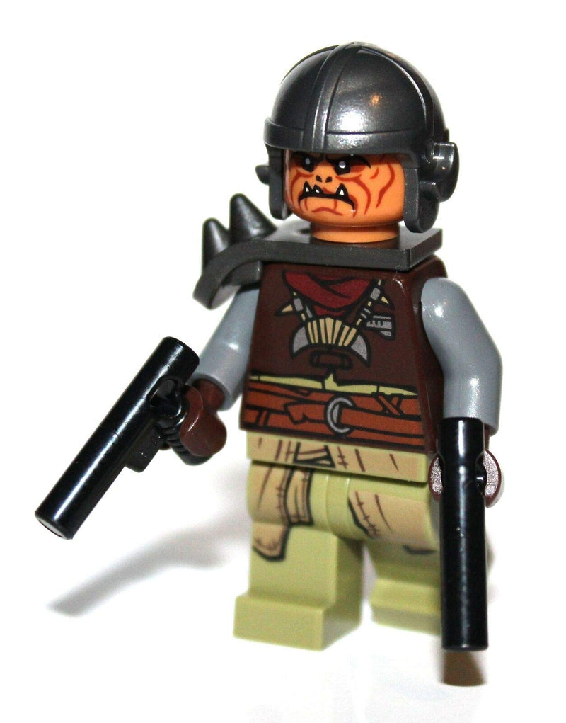 LEGO Star Wars Minifigure - Mandalorian Tribe Warrior + blaster