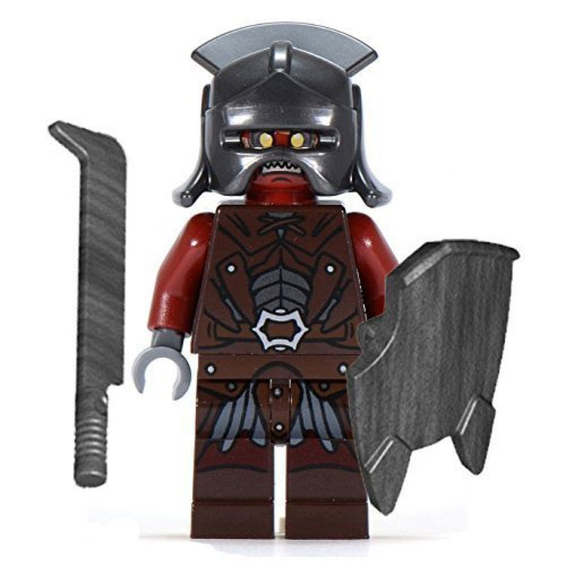 Lego Lord of the Rings Uruk-Hai Minifigure with Shield & Sword