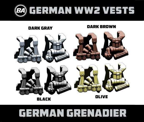 BrickArms - WW2 Vest - German Grenadier
