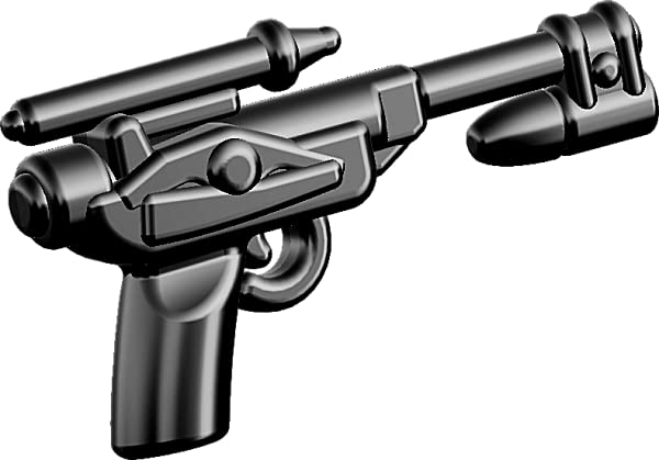 BrickArms DL-18 Blaster Pistol Weapon Gun Palace Blaster for Minifigures