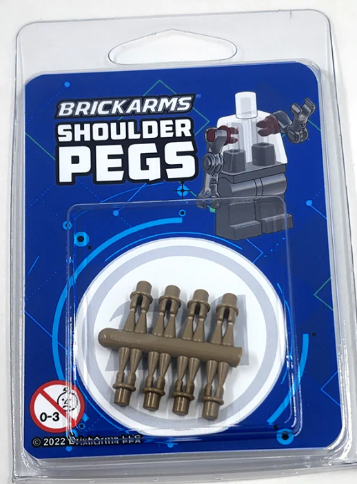 BrickArms Shoulder Peg - 8 Pack