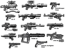 Brickarms Blaster Revolution v2 Weapons Pack for Building Minifigures Galactic Wars