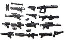 Brickarms Blaster Revolution v2 Weapons Pack for Building Minifigures Galactic Wars