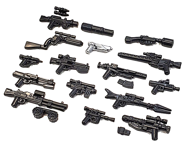 BRICKARMS Stellar Blaster Weapons Pack