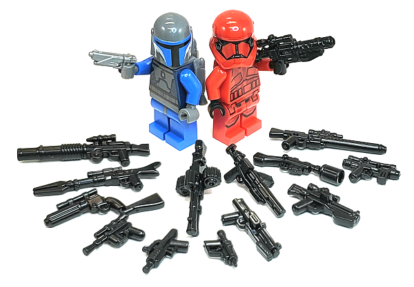 BRICKARMS Stellar Blaster Weapons Pack