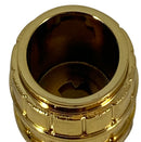 Benutzerdefiniertes vergoldetes Lego-Fassteil