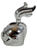 Maßgeschneiderter Lego-Burgritterhelm aus Chrom oder Gold