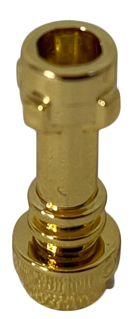 Custom Lego Gold & Chrome Plated Lightsaber Hilt