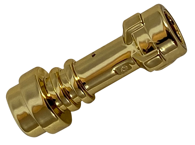 Custom Lego Gold & Chrome Plated Lightsaber Hilt