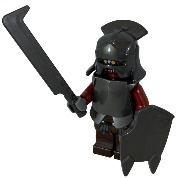 Lego Lord of the Rings Uruk-Hai Minifigure Sword Shield Chest Plate & Helmet