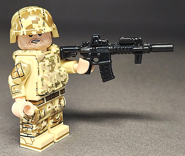 BrickArms Modern Combat Mission Weapons Military Pack for Minifigures