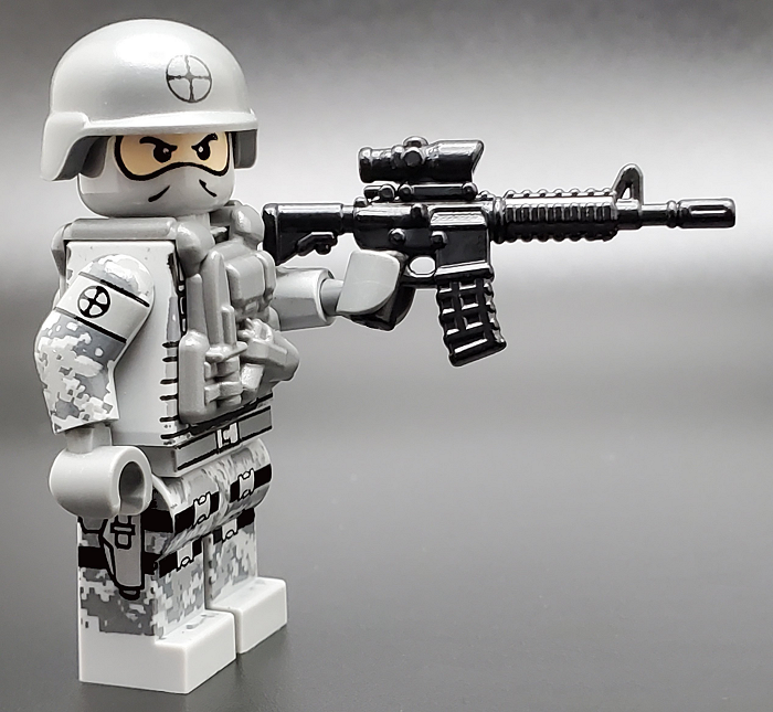 BrickArms Modern Combat Mission Weapons Military Pack for Minifigures