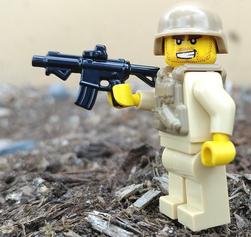 BrickArms Modern Combat Mission Weapons Military Pack for Minifigures