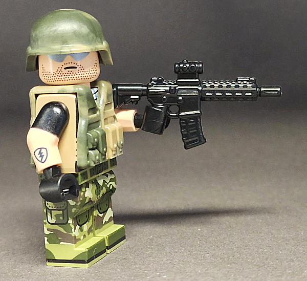 BrickArms Modern Combat Mission Weapons Military Pack for Minifigures