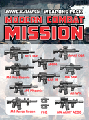 BrickArms Modern Combat Mission Waffen-Mission ...