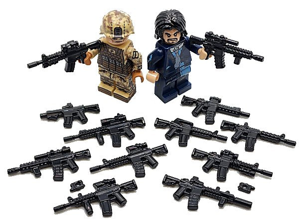 BrickArms Modern Combat Mission Weapons Military Pack for Minifigures