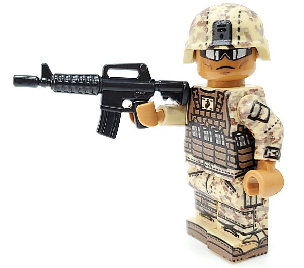 BrickArms Modern Combat Mission Weapons Military Pack for Minifigures