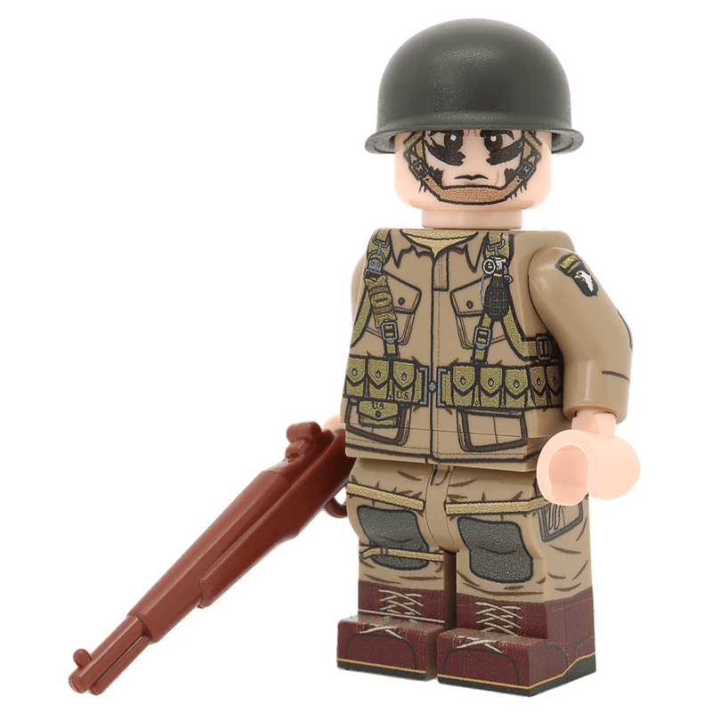 United Bricks WW2 Military Building Minifigure U.S. Paratrooper