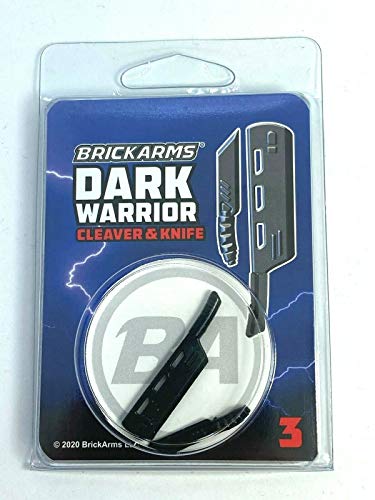 BrickArms Dark Warrior Pack 3 Cleaver & Knife