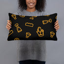 Bricks Treasure Basic Pillow