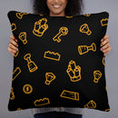 Bricks Treasure Basic Pillow