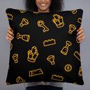 Bricks Treasure Basic Pillow