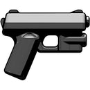 BrickArms M23 Pistole schwarz Pistole Waffe zum Bauen von Minifiguren Militär