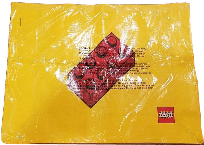 LEGO Large Yellow Tote Bag 29"x22 1/2" Carrying Storage Shopping