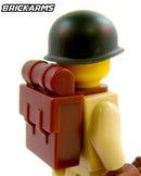 BrickArms M1 Militär-Minifigurenhelm