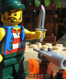BrickArms Kampfmesser für Minifigur