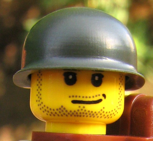 BrickArms M1 Military Minifigure Helmet