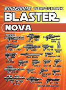 BrickArms Blaster Nova Weapons Pack for Galactic Wars Building Minifigures