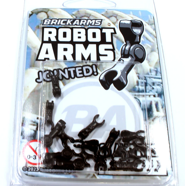 BrickArms - Robot Arms - 8 Arms pack for Droid Minifigures