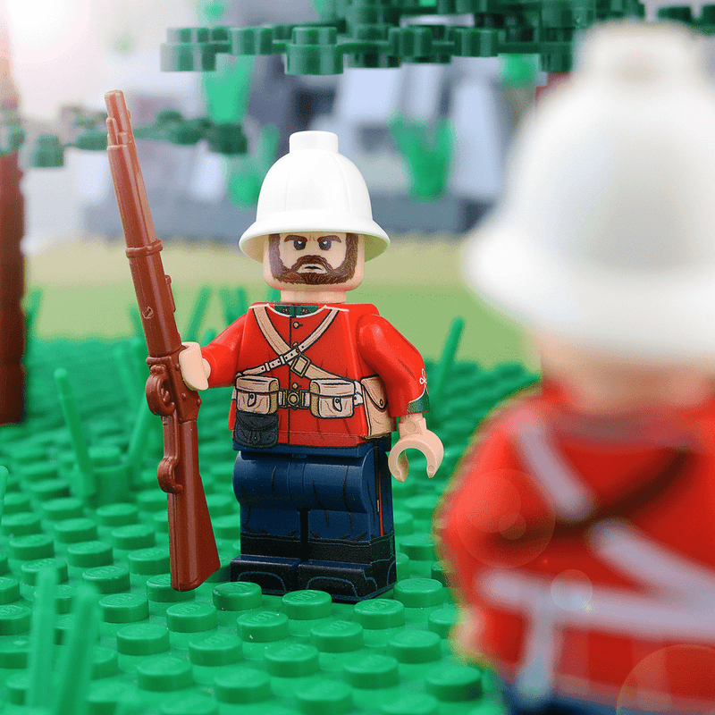 United Bricks British Army Soldier Anglo-Zulu War Military Minifigure