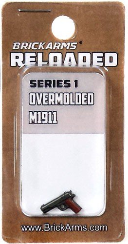 BrickArms Reloaded Series 1 Weapons M1911 (RANDOM COLORS) 2.5-Inch [Overmolded] [New Sealed]