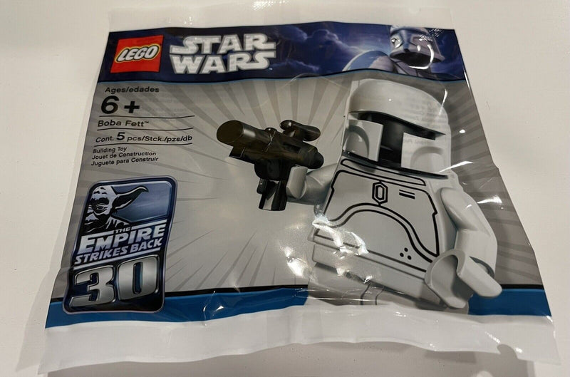 LEGO Star Wars White Boba Fett Minifigure -SEALED- 30th Anniversary Limited E