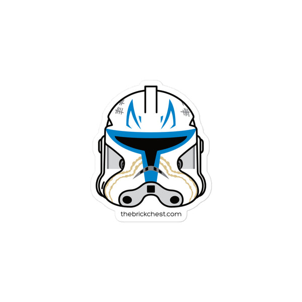 Captain Rex Phase 2 Minifigure Helmet Stickers