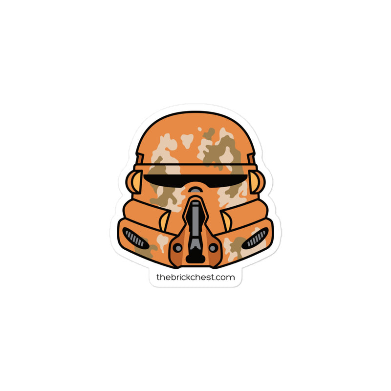 Clone Airborne Trooper Minifigure Helmet Sticker