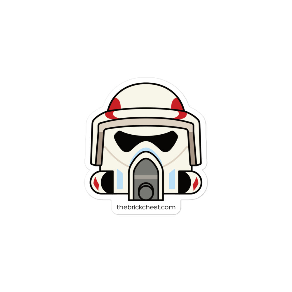 Arf Sticker Clone ARF Trooper Minifigure Helmet Sticker