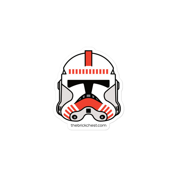 Clone Shock Trooper 2 Minifigure Helmet Sticker