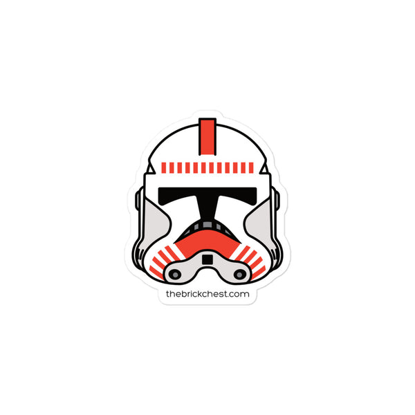 Clone Shock Trooper 2 Minifigure Helmet Sticker