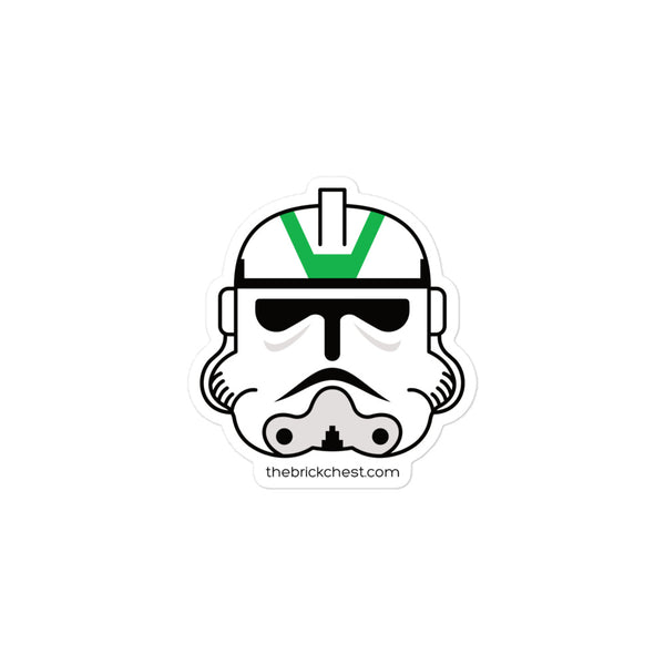 Clone Trooper 442nd Siege Battalion Minifigure Helmet Sticker