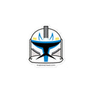 Clone Trooper Rex Phase 1 Minifigure Helmet Sticker