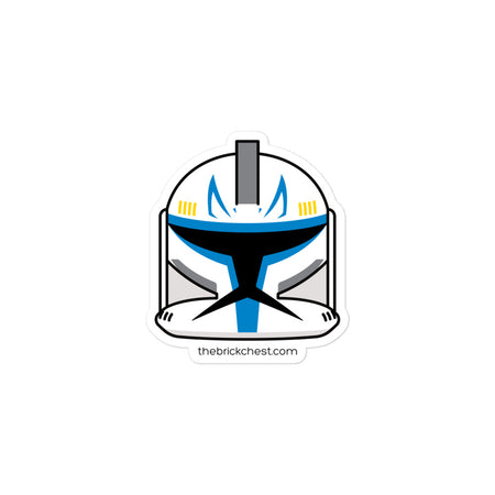 Clone Trooper Rex Phase 1 Minifigure Helmet Sticker