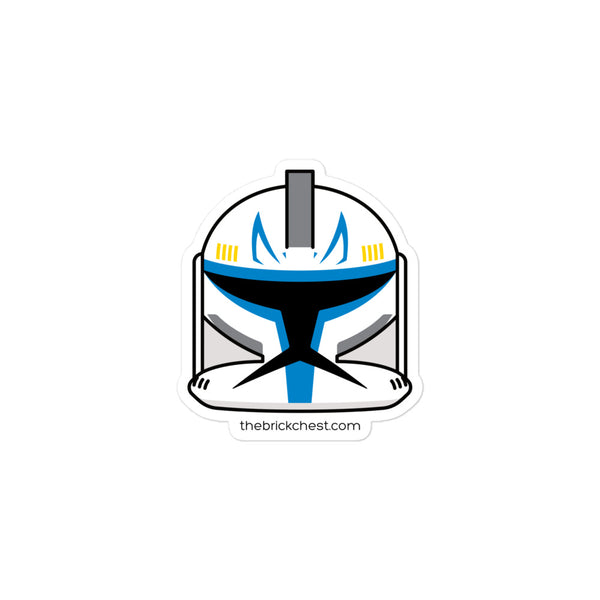 Clone Trooper Rex Phase 1 Minifigure Helmet Sticker