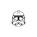 Clone Trooper Phase 2 Minifigure Helmet Sticker