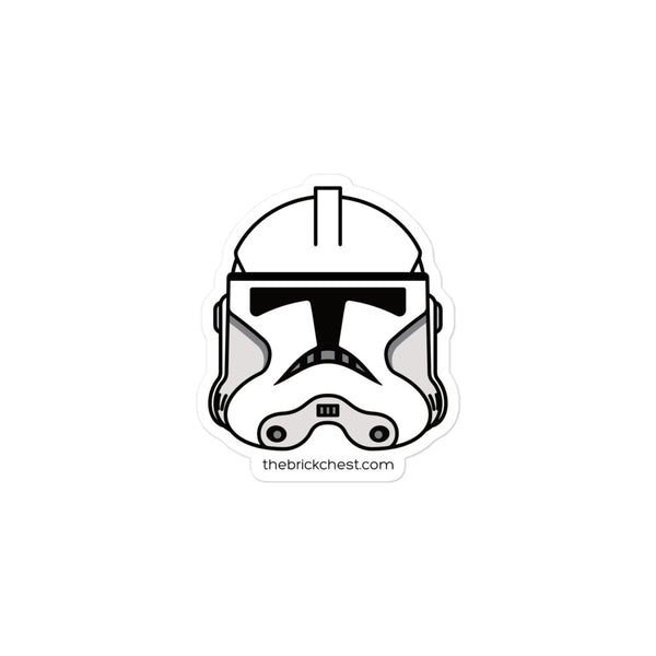 Clone Trooper Phase 2 Minifigure Helmet Sticker