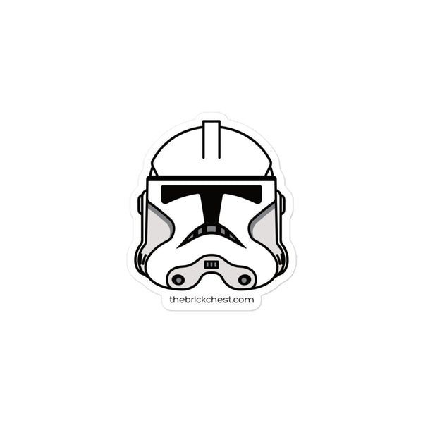 Clone Trooper Phase 2 Minifigure Helmet Sticker
