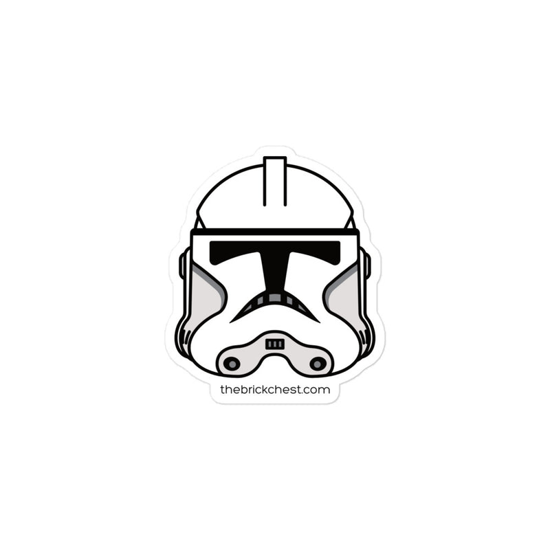 Clone Trooper Phase 2 Minifigure Helmet Sticker