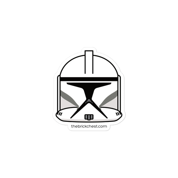 Clone Trooper Minifigure Helmet Sticker